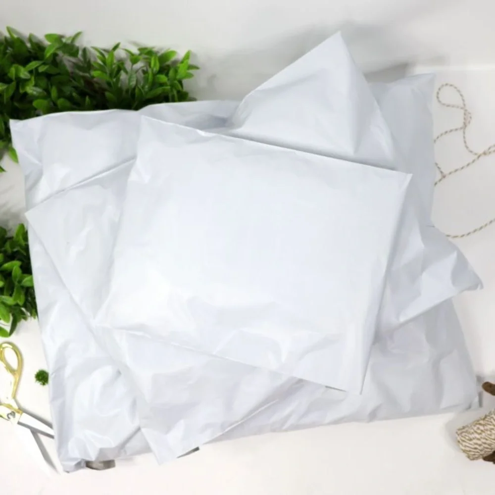 12x15 White Poly Mailers - 25 Count